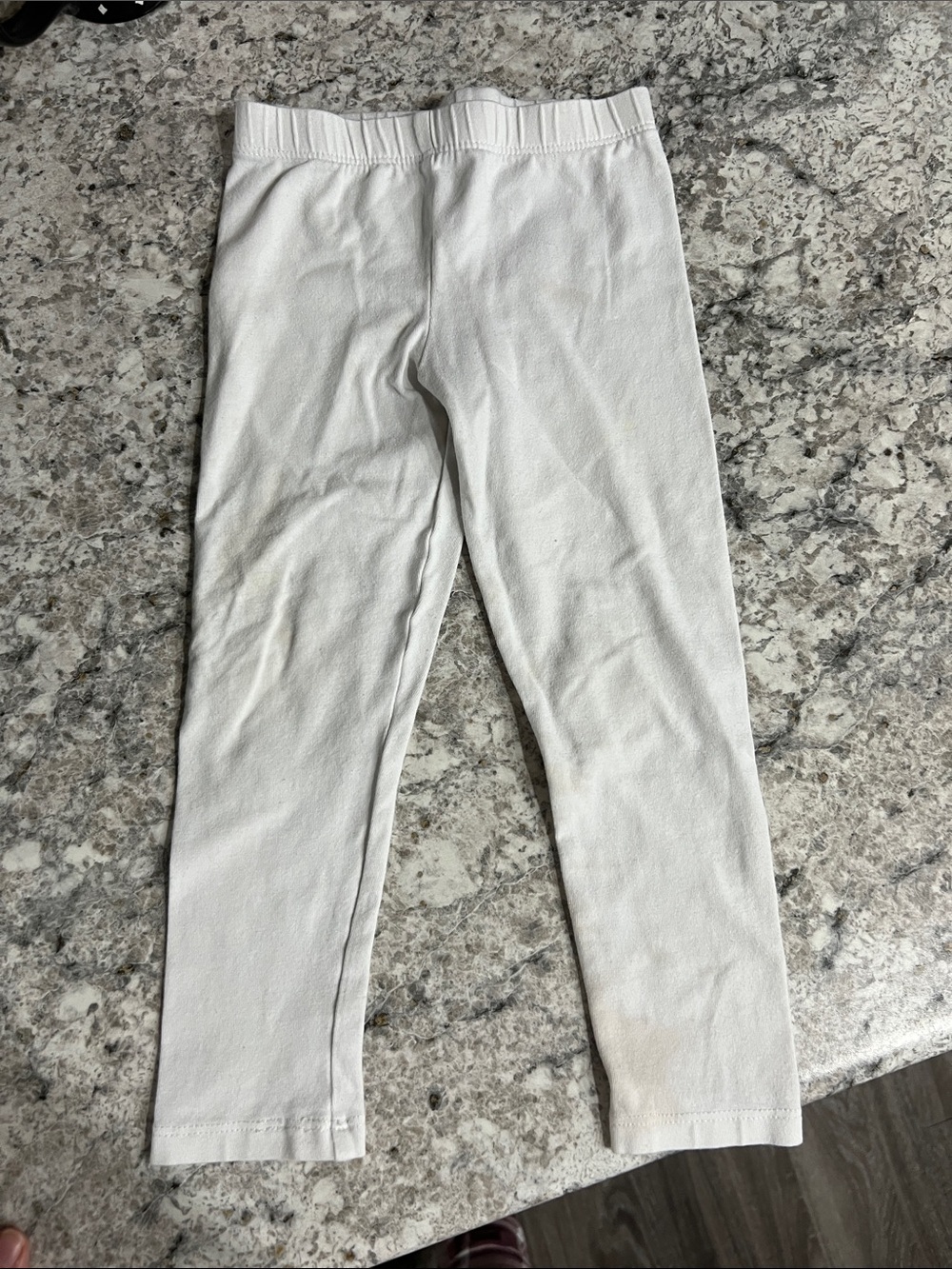The Children's Place White Cotton Leggings